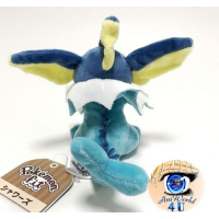 Authentic Pokemon Center Plush Pokemon fit Vaporeon 12cm 
